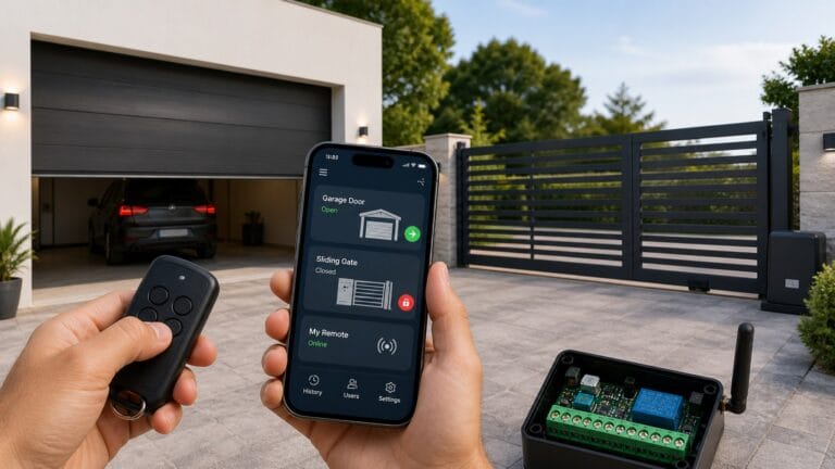 Garage receivers Gold Coast smart receiver upgrade for garage door and gate access