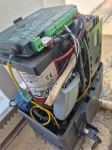 Gate motor receiver wiring for garage and gate remote programming on the Gold Coast